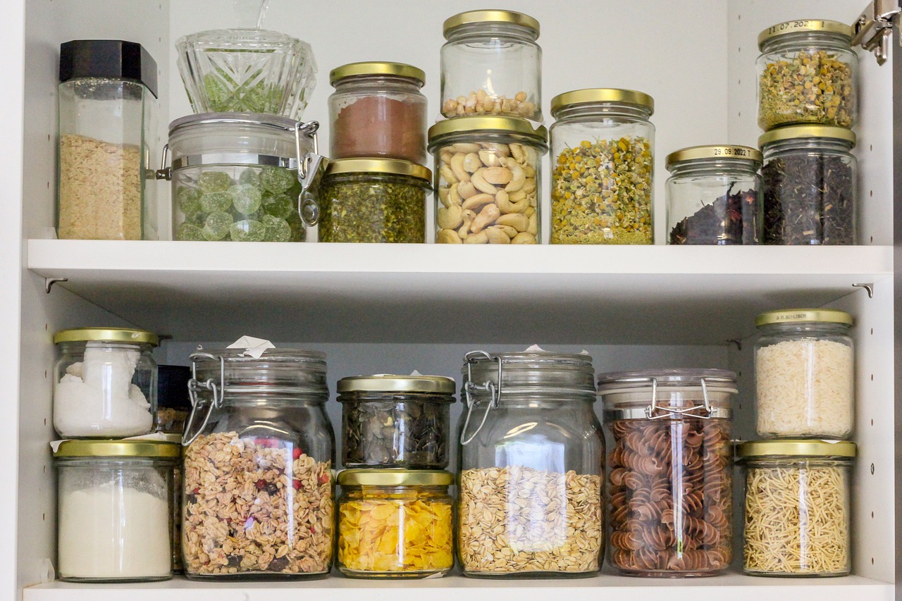 Organizing a Small Pantry Space