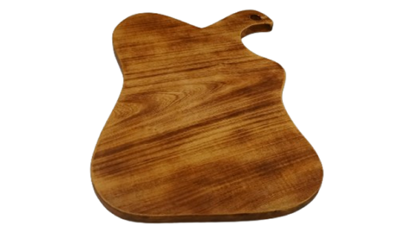 Leaf Shaped Handcrafted Wooden Chopping Board